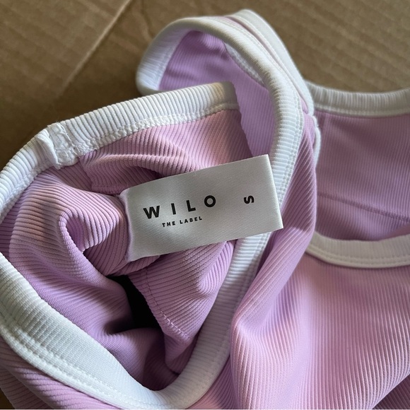 Wilo Australian Brand Small Removable Padded Bra Active Lilac - Size Small - Picture 7 of 8